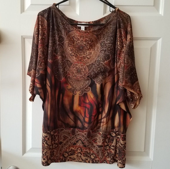 Dressbarn Tops - Dressbarn Medallion Top